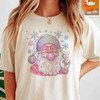Disco Santa Retro Merry Christmas Holiday T-shirt S-5XL
