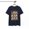 Christmas Ghost Reading Cozy Holiday Book Lover T-shirt S-5XL