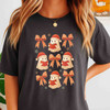 Spooky Holiday Ghost Reading Christmas Book Lover T-shirt S-5XL