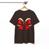 Santa Bow Christmas Coquette Holiday Design Shirt T-shirt S-5XL