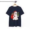 Santa Ghost Holiday Vibes Spooky T-shirt S-5XL