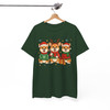Corgi Christmas Santa Reindeer Sweater Dog T-shirt S-5XL