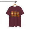 Basset Hound Christmas Santa Lights Sweater T-shirt S-5XL