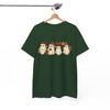 Retro Santa Ghost Cute Xmas Holiday T-shirt S-5XL