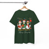 Merry Christmas Goose Santa Silly Preppy Funny T-shirt S-5XL
