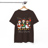 Merry Christmas Goose Santa Silly Preppy Funny T-shirt S-5XL