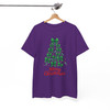 Coquette Pink Bow Merry Christmas Tree Preppy T-shirt S-5XL