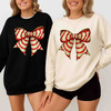 Cute Christmas Bow Colorful Holiday Sweatshirt S-5XL