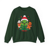 Festive Holiday Cute Christmas Tree Crewneck Sweatshirt S-5XL