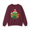 Festive Holiday Cute Christmas Tree Crewneck Sweatshirt S-5XL