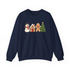 Festive Gingerbread Cookies Christmas Holiday Sweatshirt S-5XL