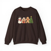 Festive Gingerbread Cookies Christmas Holiday Sweatshirt S-5XL