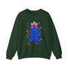 Glitter Coquette Christmas Tree Colorful Holiday Sweatshirt S-5XL