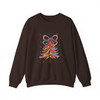 Colorful Christmas Tree Cozy Winter Holiday Sweatshirt S-5XL