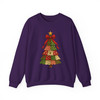Disco Ball Coquette Christmas Bow Holiday Sweatshirt S-5XL