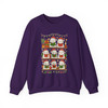 Christmas Ghost Reading Cozy Holiday Book Lover Sweatshirt S-5XL