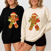 Gingerbread Holiday Cute Retro Christmas Baking Sweatshirt S-5XL