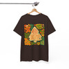 Boho Floral Retro Christmas Tree Gingerbread Girly Holiday T-shirt S-5XL