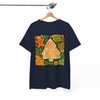 Boho Floral Retro Christmas Tree Gingerbread Girly Holiday T-shirt S-5XL