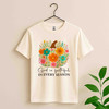 God is Faithful Floral Pumpkin Christian Fall T-shirt S-5XL
