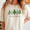 Vintage Christmas Tree Classic Xmas Holiday T-shirt S-5XL