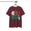 Colorful Boho Glitter Christmas Tree Floral T-shirt S-5XL