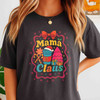Mama Claus Festive Pink Christmas Design T-shirt S-5XL