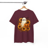 Original Spooky Ghost Autumn Pumpkin Watercolor T-shirt S-5XL