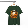 Original Spooky Ghost Autumn Pumpkin Watercolor T-shirt S-5XL