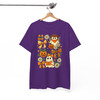 Vintage Halloween Ghost Coquette Floral Pumpkin Bow T-shirt S-5XL