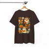 Vintage Halloween Ghost Coquette Floral Pumpkin Bow T-shirt S-5XL
