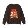 All Booked for Christmas Coquette Holiday Book Lover Sweatshirt S-5XL
