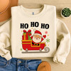 Christmas Santa Holiday Design Festive Gift Sweatshirt S-5XL