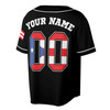 Customize Name Number Puerto Rico Puerto Rican Flag Boricua Spirit Baseball Jersey S-5XL