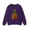 Book Tree Christmas Cozy Winter Reading Sweatshirt S-5XL
