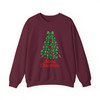 Coquette Pink Bow Merry Christmas Tree Preppy Sweatshirt S-5XL