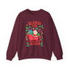 Sleigh Girl Sleigh Retro Christmas Positive Holiday Sweatshirt S-5XL