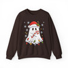 Christmas Ghost Tree Cake Funny Holiday Sweatshirt S-5XL