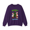 Merry Goosemas Retro Funny Santa Goose Sweatshirt S-5XL