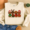 Christmas Dachshund Funny Holiday Dog Sweatshirt S-5XL