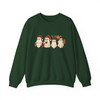 Retro Santa Ghost Cute Xmas Holiday Sweatshirt S-5XL