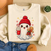 Cute Ghost Coffee Holiday Boojee Style Sweatshirt S-5XL