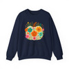 God is Faithful Floral Pumpkin Christian Fall Sweatshirt S-5XL