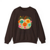 God is Faithful Floral Pumpkin Christian Fall Sweatshirt S-5XL