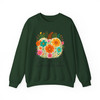 God is Faithful Floral Pumpkin Christian Fall Sweatshirt S-5XL