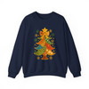 Patchwork Christmas Tree Trendy Holiday Sweatshirt S-5XL