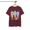 Halloween Popsicle Spooky Ice Cream Treats Fun Holiday T-shirt S-5XL