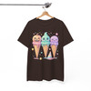 Halloween Popsicle Spooky Ice Cream Treats Fun Holiday T-shirt S-5XL