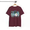 Let It Snow Winter Christmas Snowman Sublimation T-shirt S-5XL