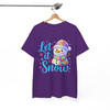 Let It Snow Snowman Christmas Holiday Kids Xmas T-shirt S-5XL